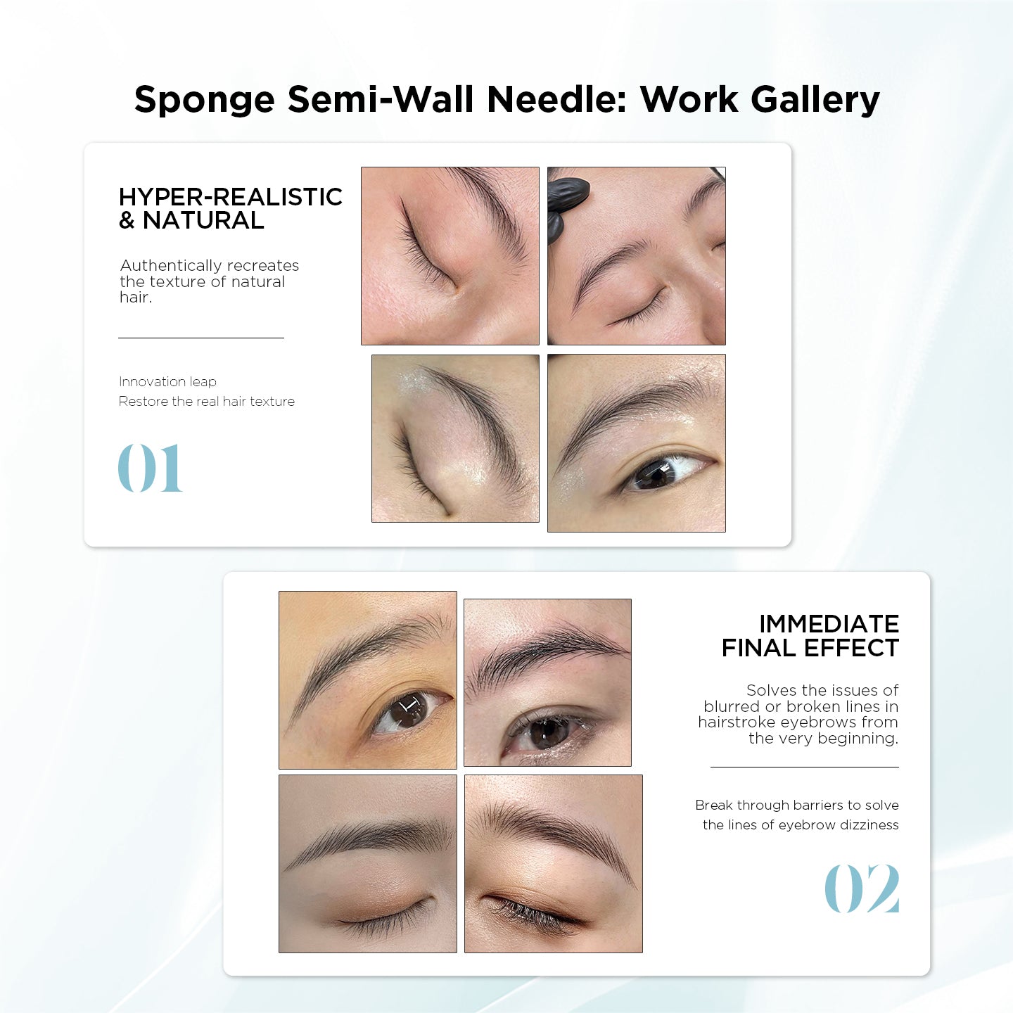 V6 Universal Needle Cartridge – 0.18 Ultra-Fine UX14/0.18-ST (10PCS/Box)