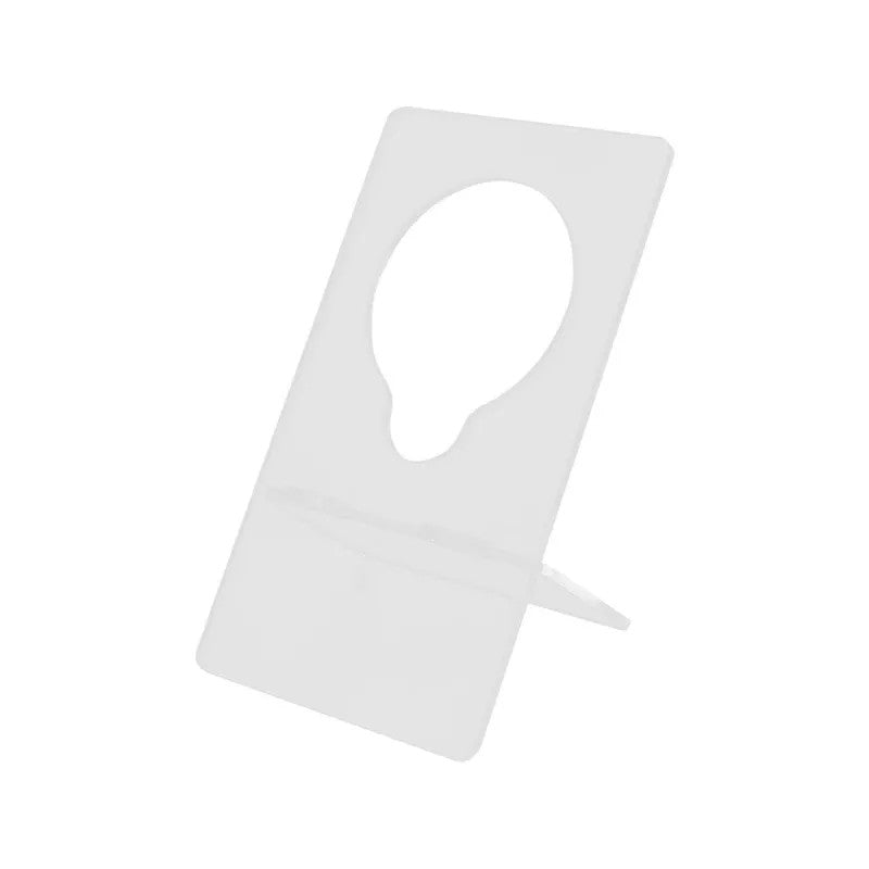 Acrylic Transparent Display Stand – Minimalist Stand for PMU, Lash, and Beauty Product Presentation