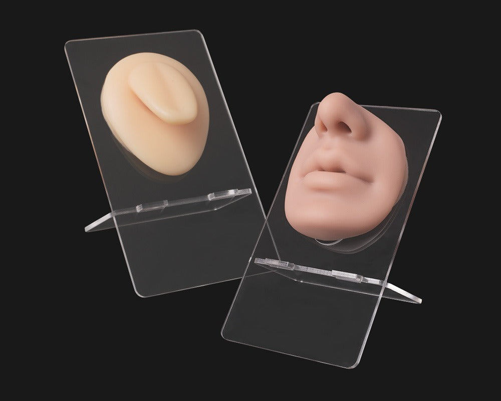 Acrylic Transparent Display Stand – Minimalist Stand for PMU, Lash, and Beauty Product Presentation