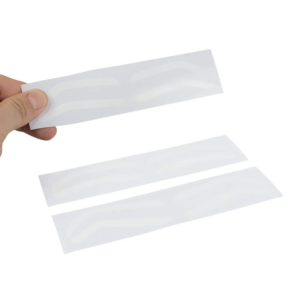 Adjustable Eyebrow Practice Stickers – PMU & Makeup Training Tool (10 Sheets/Pack)