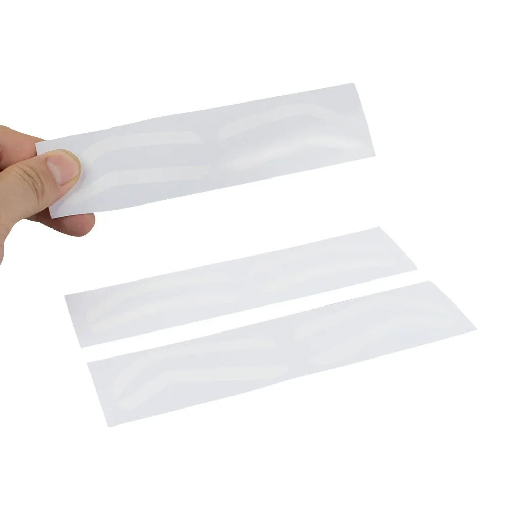 Adjustable Separate Eyebrow Mapping Stencil Stickers – PMU Brow Practice & Design Guides