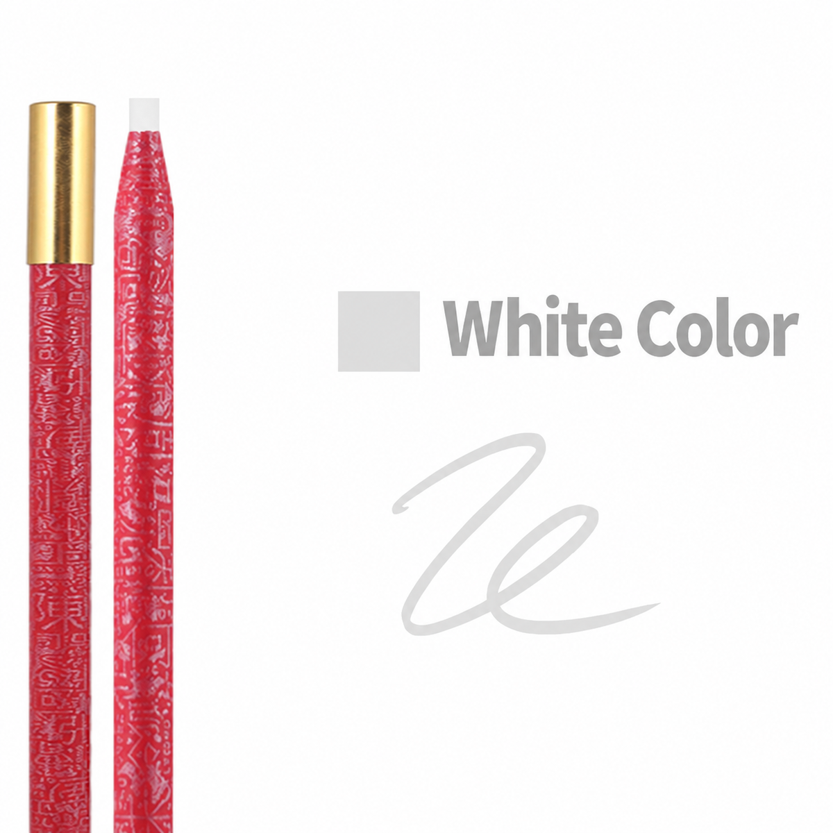 Professional Pull-String Hard-Core Eyebrow Pencil – Waterproof PMU Brow Mapping Pencil, 12PCS/Box