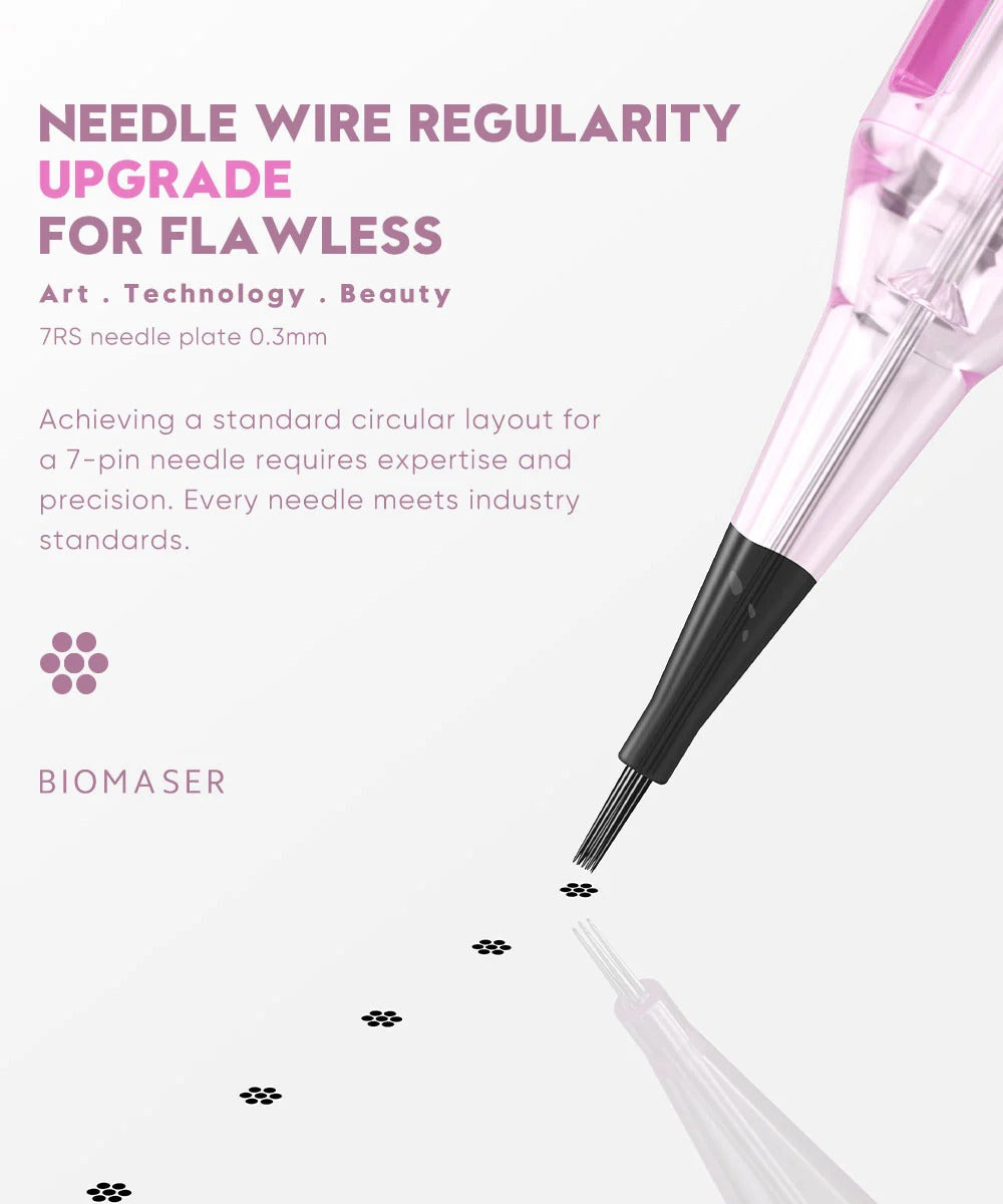 Biomaser Pinky Pro PMU Needle Cartridges - 20PCS/BOX