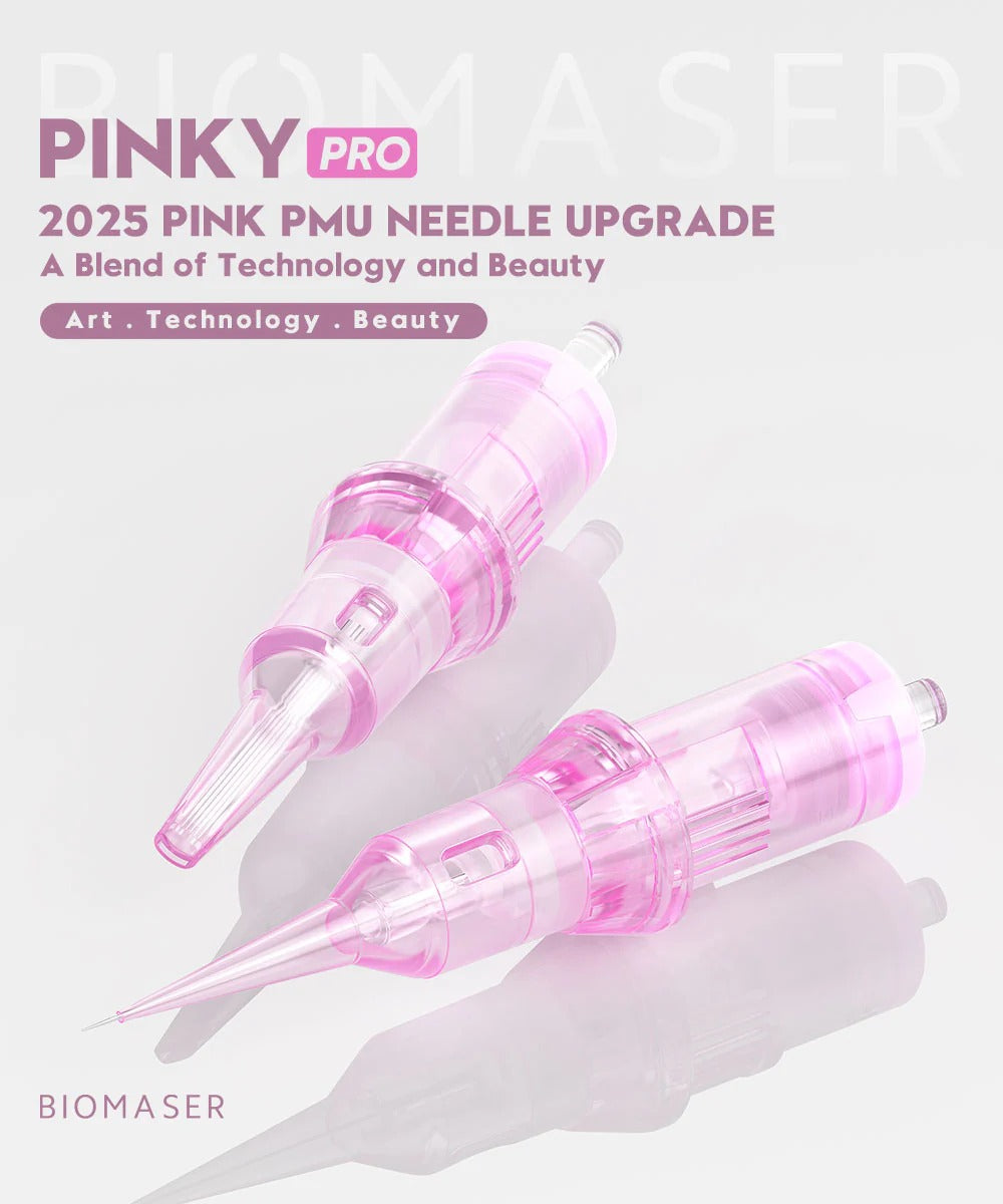 Biomaser Pinky Pro PMU Needle Cartridges - 20PCS/BOX