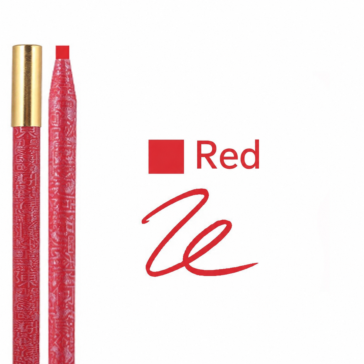 Professional Pull-String Hard-Core Eyebrow Pencil – Waterproof PMU Brow Mapping Pencil, 12PCS/Box