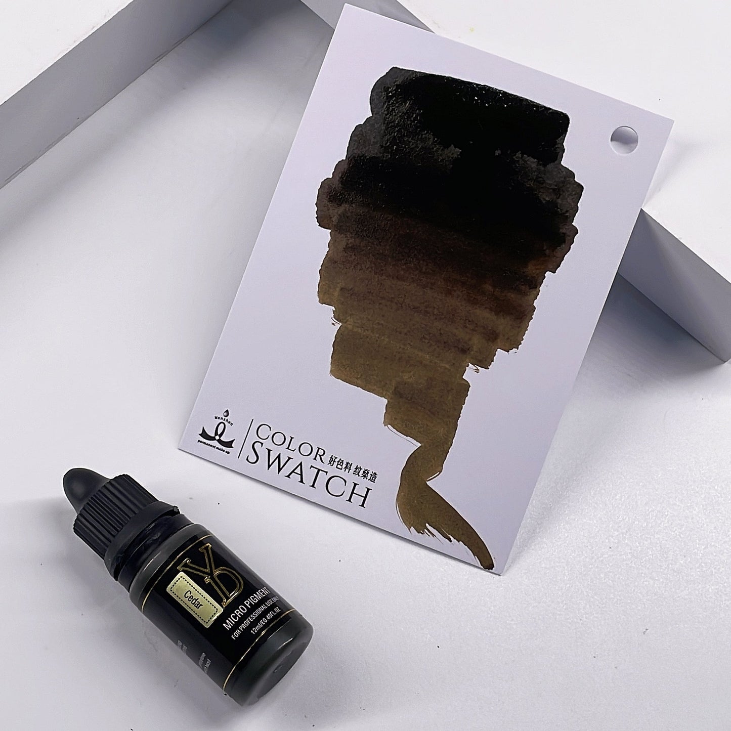 YD PMU Organisches Flüssigpigment 12ML Schwarze Kappe