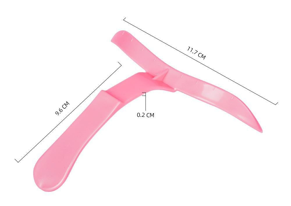 CS Eyebrow Shaping Guide 4-Piece Set – Reusable Brow Mapping & Design Templates