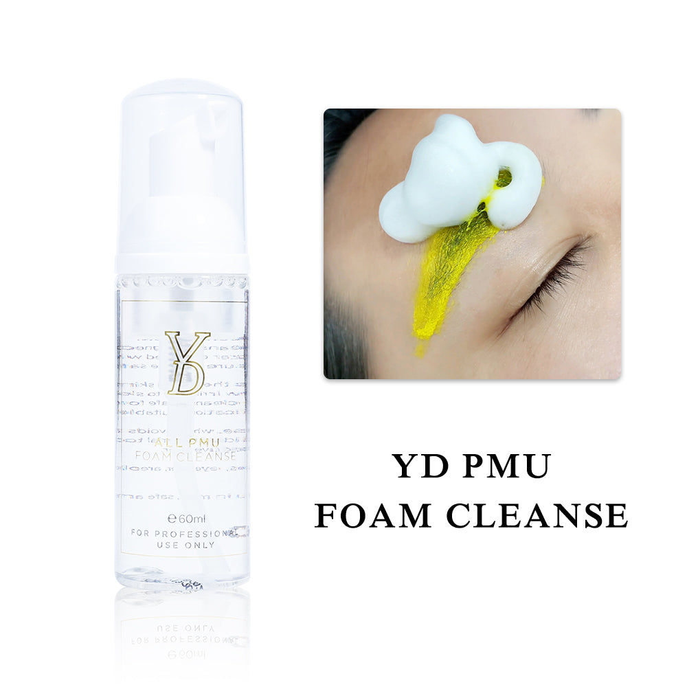 PMU Foam Cleanser - Gentle and Effective Foam Cleanser for Professional Permanent Makeup and Skincare Applications