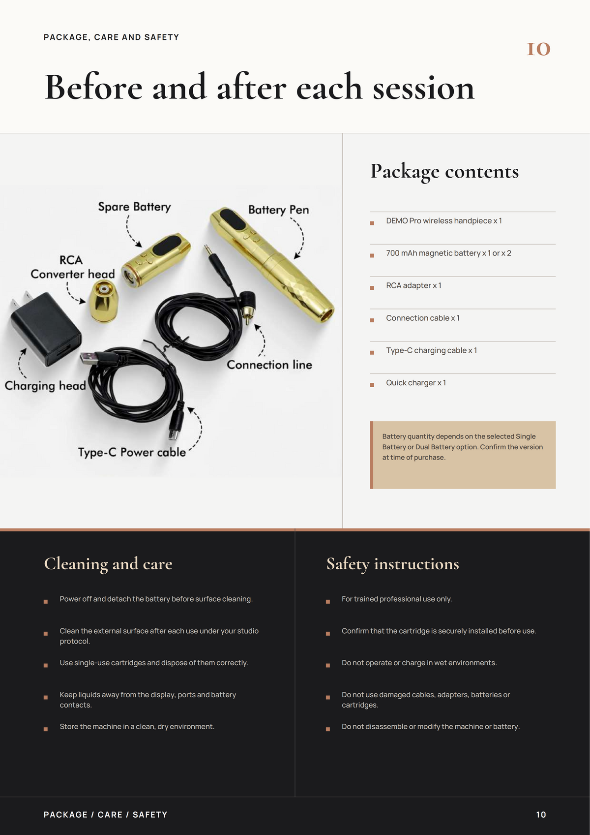 YD DEMO Pro Wireless PMU Machine – Continuously Adjustable 2.5–3.5mm Stroke