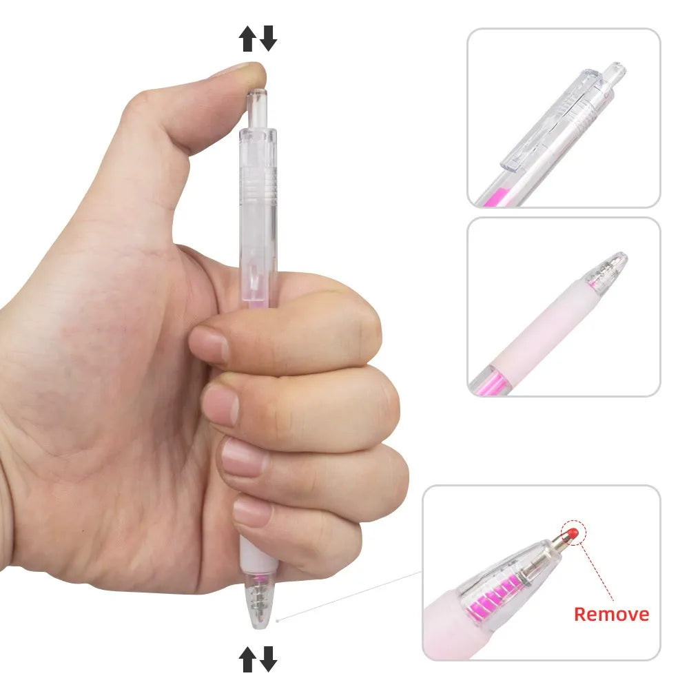 Click-Action Refillable PMU Mapping Pen Set – 1.0mm Tip, 1 Pen + 2 Refills