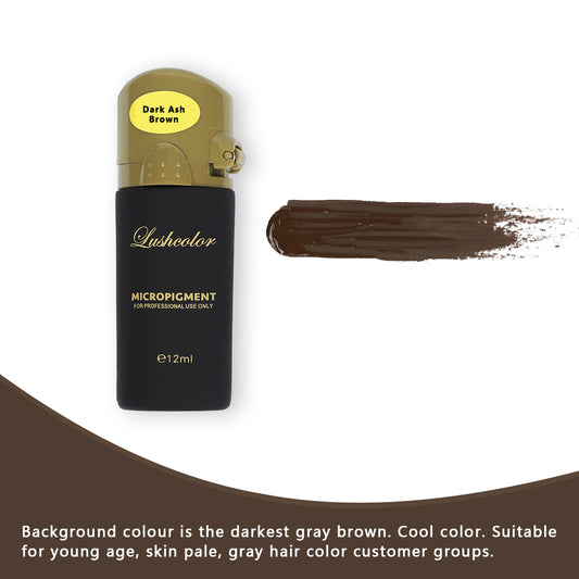 DARK ASH BROWN – Lushcolor Top Micro Pigment (12ML)