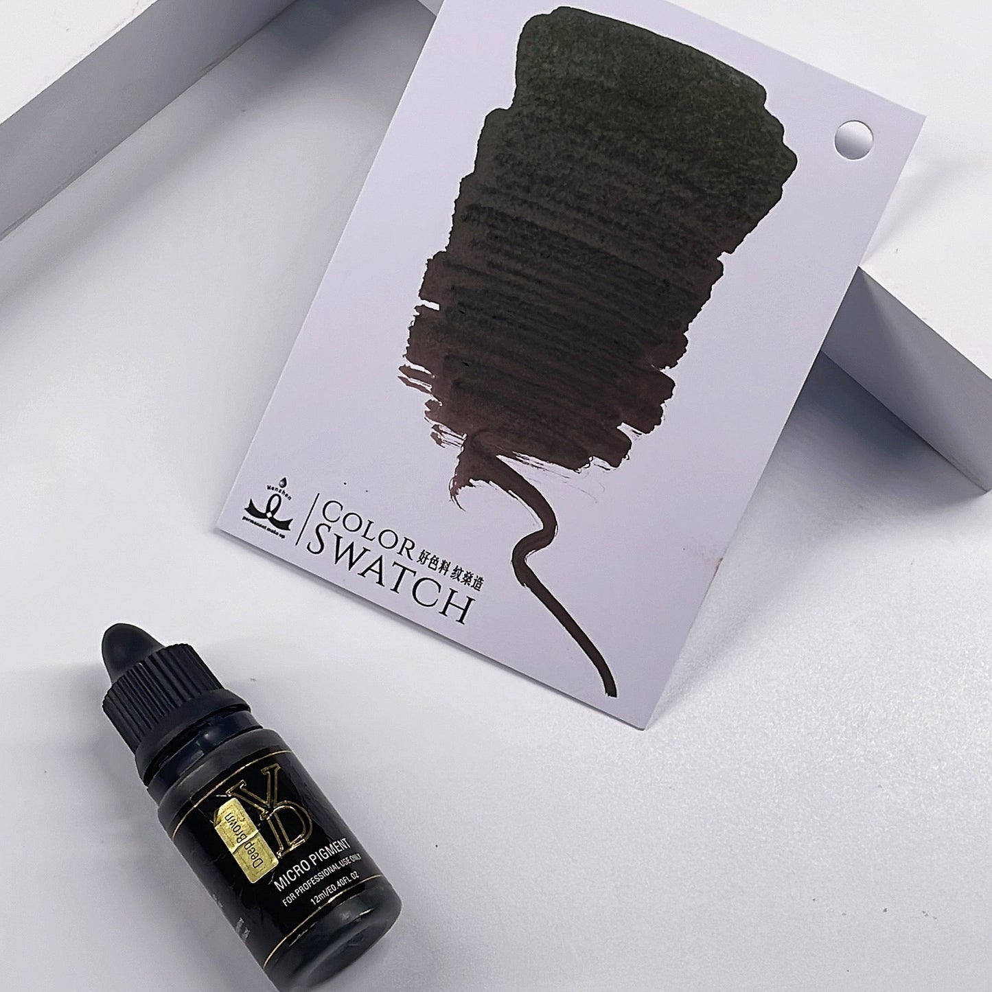 YD PMU Organisches Flüssigpigment 12ML Schwarze Kappe