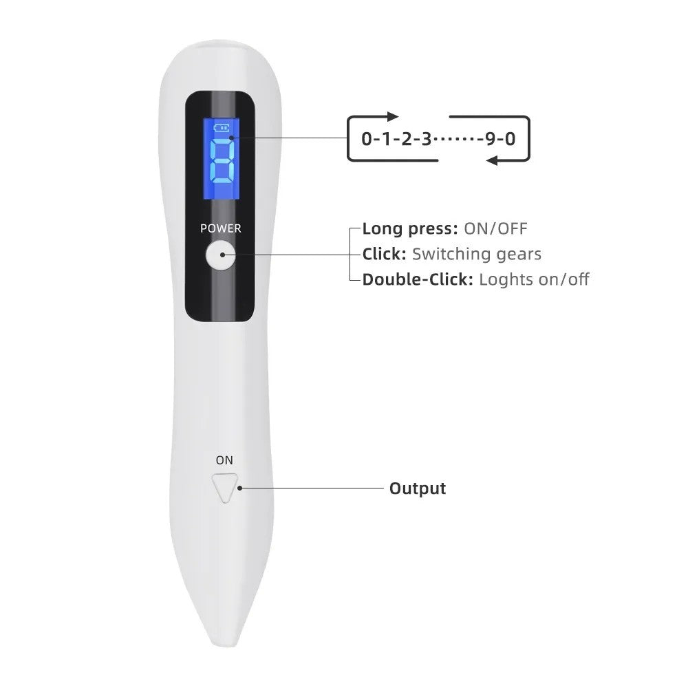 Digital Beauty Mole Removal Pen – Multi-Level Spot & Skin Treatment Tool