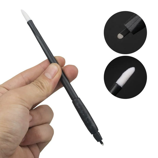 Disposable Microblading Pen with Brush – Professional PMU & Beauty Tool