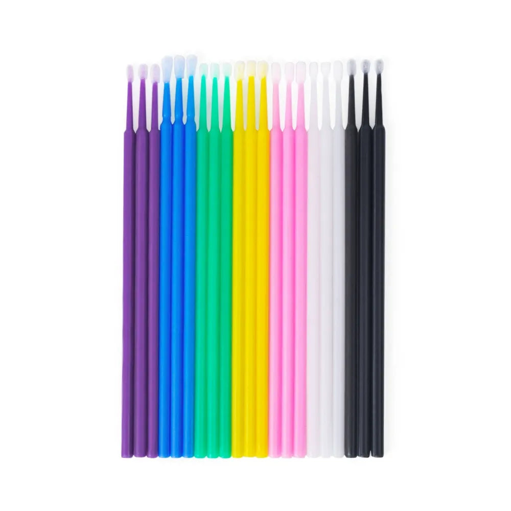 Disposable Nano Micro Applicator Swabs – Precision Cleaning & Lash Extension Beauty Tools (About 100PCS/Bag)