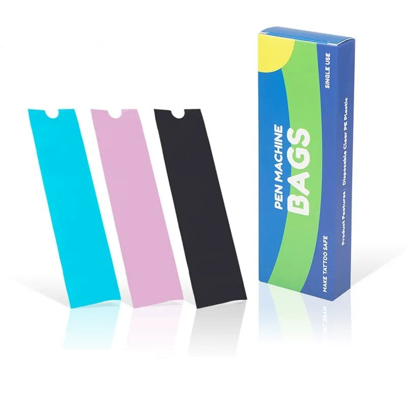Disposable Pen Machine Bags – Hygienic Protection for PMU & Tattoo Artists (200 pcs/box)