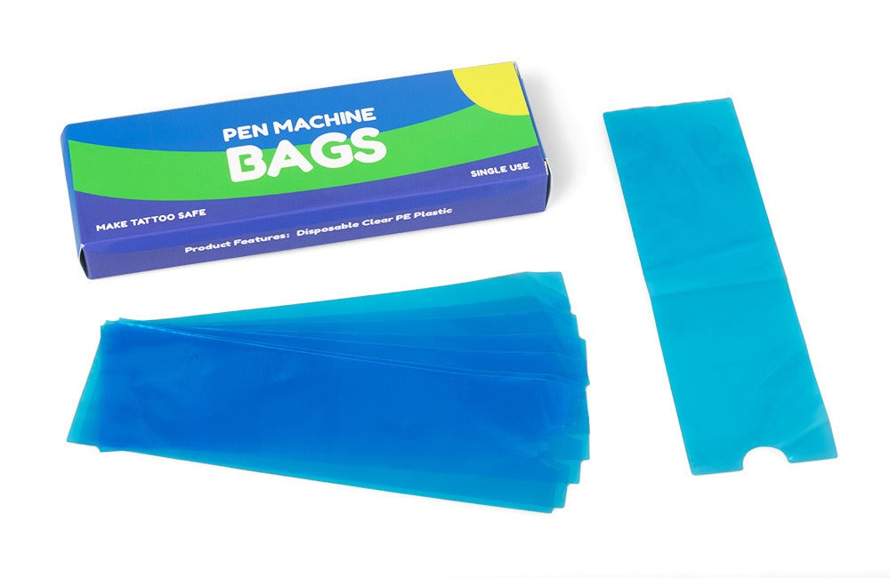 Disposable Pen Machine Bags – Hygienic Protection for PMU & Tattoo Artists (200 pcs/box)