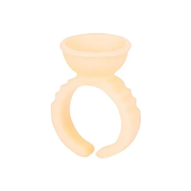 Disposable Soft Silicone Pigment Ring Cups – 100PCS PMU Ink Holder