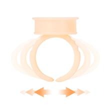 Disposable Soft Silicone Pigment Ring Cups – 100PCS PMU Ink Holder