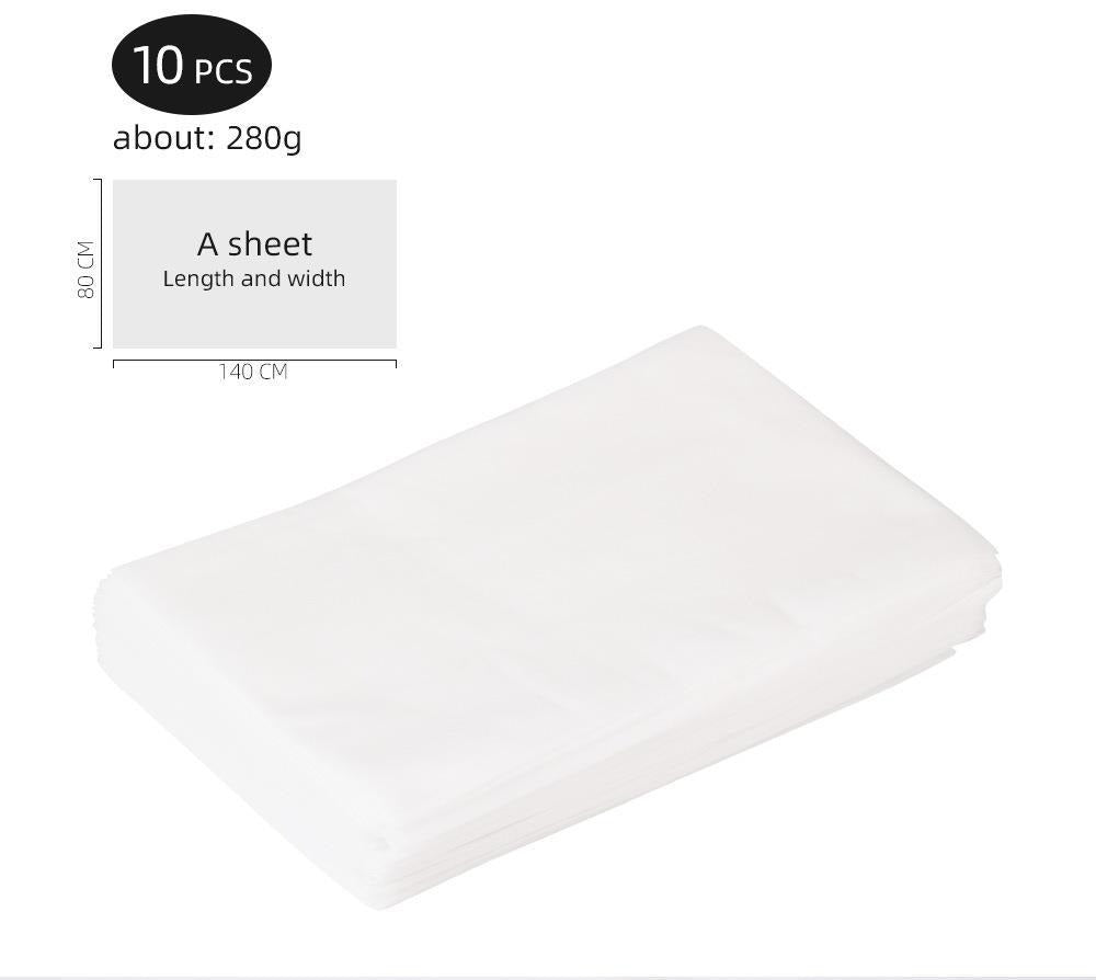 Disposable Waterproof Bed Sheets for PMU & Beauty Salon – 10pcs Disposable Spa Treatment Sheets