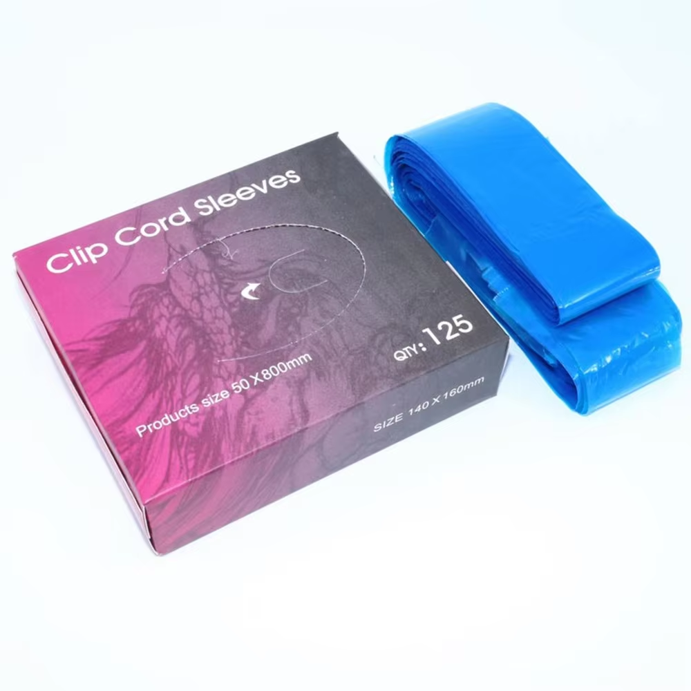 Disposable Clip Cord Sleeves – 125 pcs/box