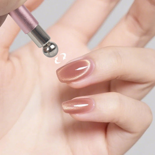 Double-Ended Cat Eye Nail Art Magnetic Wand – Multi-Functional Nail Tool