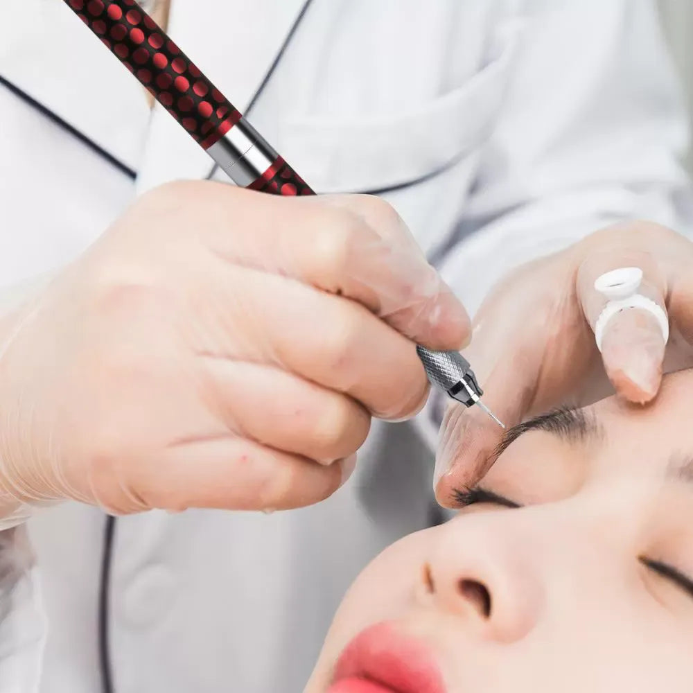 Double-Ended Diamond Manual PMU Pen – Multifunctional Microblading & Shading Hand Tool