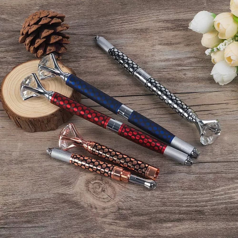 Double-Ended Diamond Manual PMU Pen – Multifunctional Microblading & Shading Hand Tool