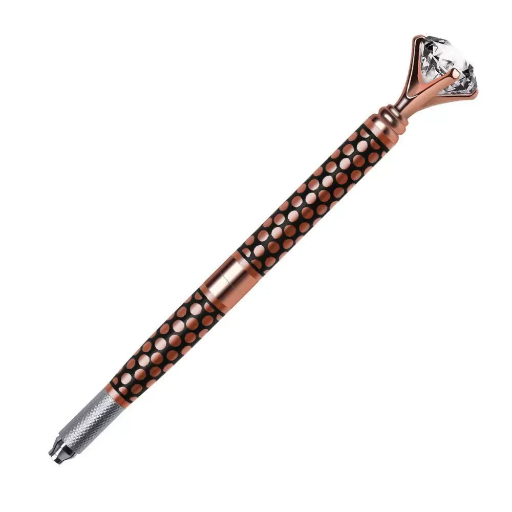 Double-Ended Diamond Manual PMU Pen – Multifunctional Microblading & Shading Hand Tool