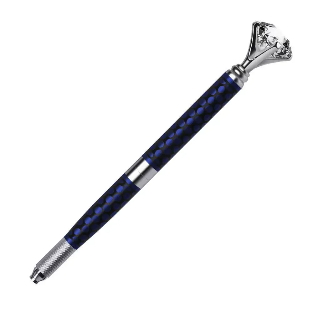 Double-Ended Diamond Manual PMU Pen – Multifunctional Microblading & Shading Hand Tool