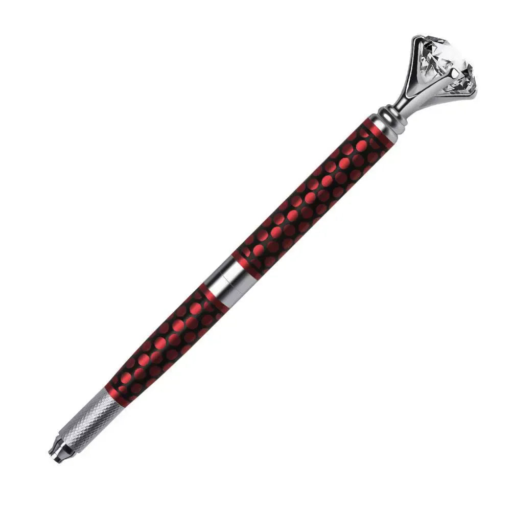 Double-Ended Diamond Manual PMU Pen – Multifunctional Microblading & Shading Hand Tool