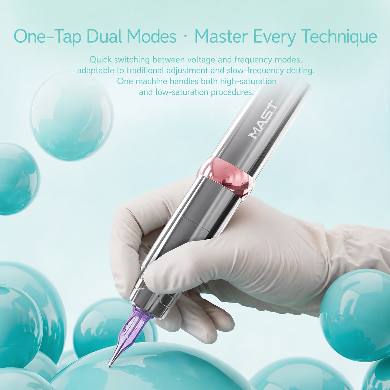 Mast P10 Pro Wireless PMU Machine – Professional Brushless Wireless Tattoo & Permanent Makeup Pen