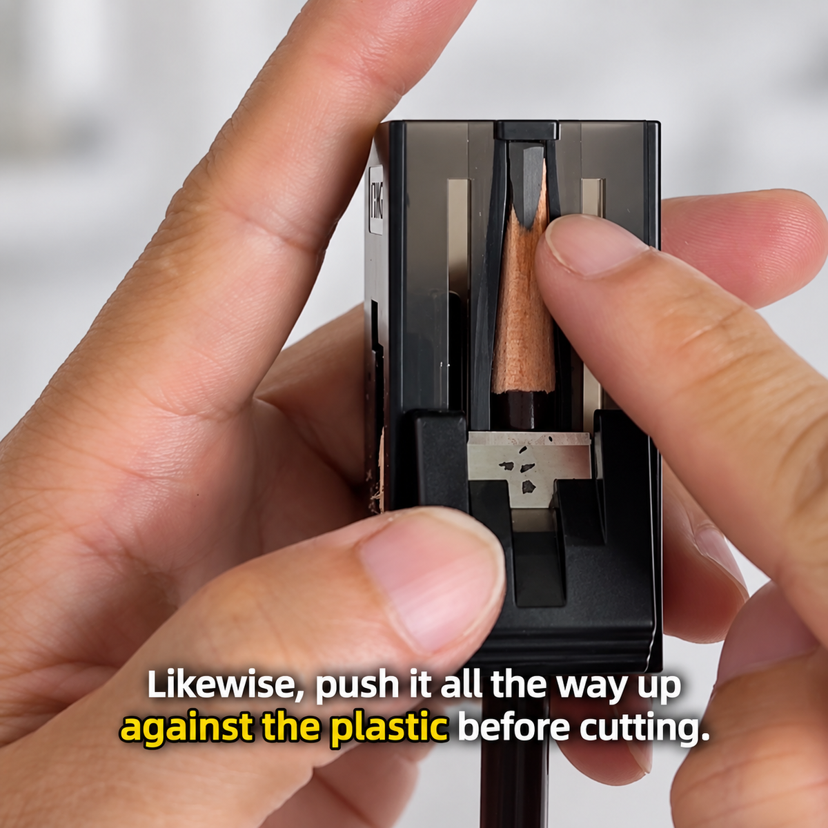 THG Professional Eyebrow Pencil Sharpener – Machete Tip PMU Brow Pencil Shaping Tool