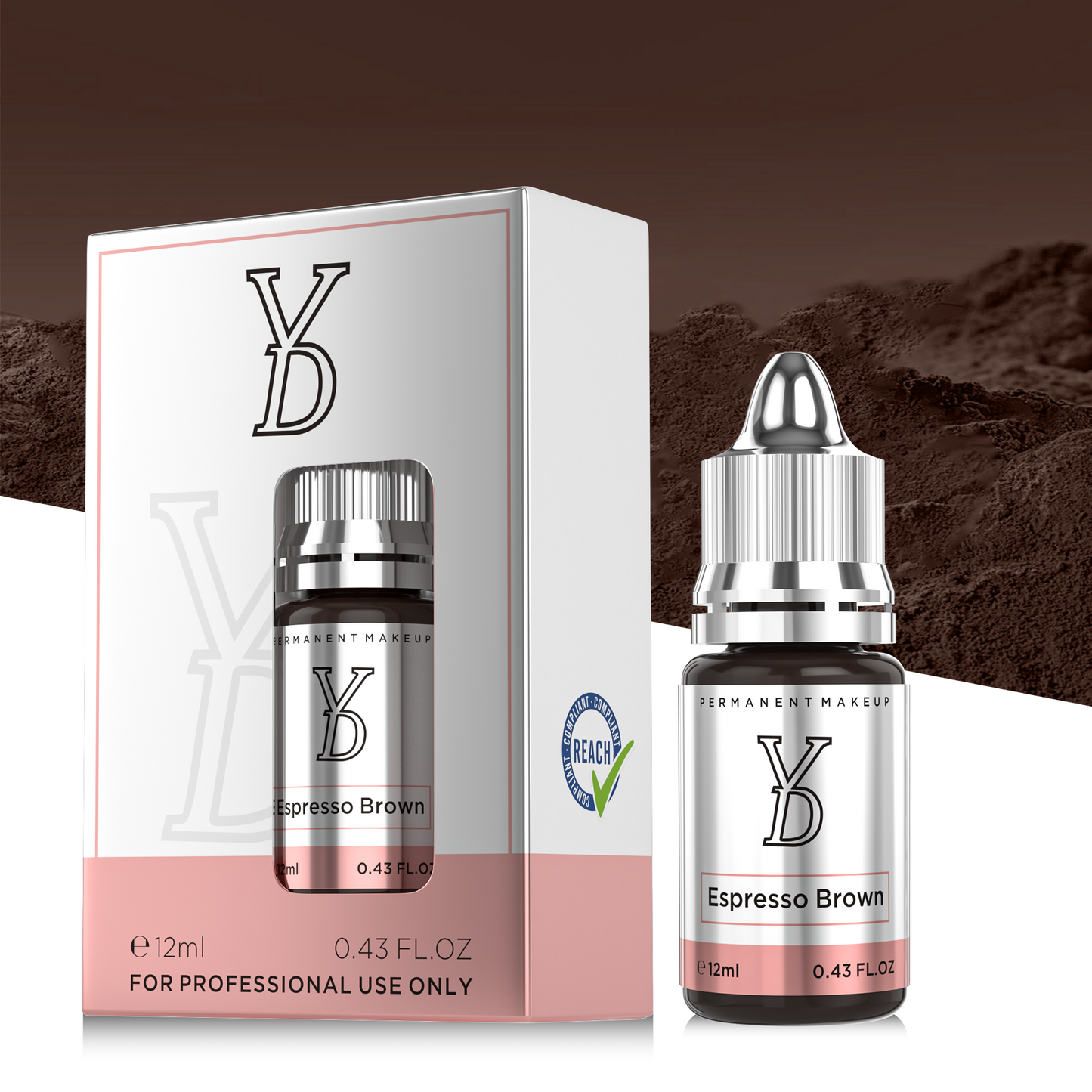 Espresso Brown – Powder Hybrid Liquid PMU Pigment