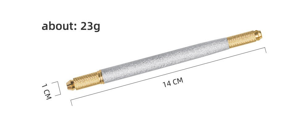 Embossed Double-Ended Manual Microblading Pen – Blade Holder