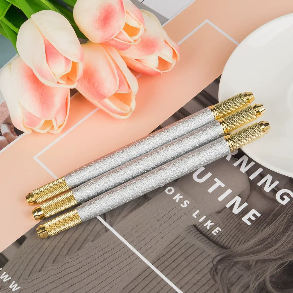 Embossed Double-Ended Manual Microblading Pen – Blade Holder