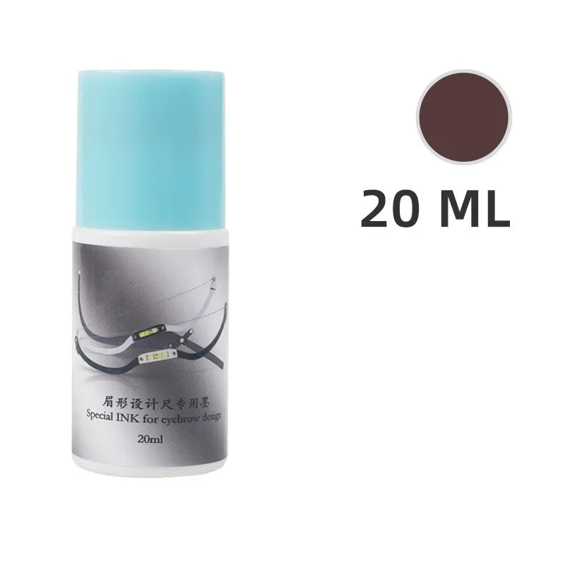 Eyebrow Mapping String Ink | PMU Brow Mapping Line Dye | Horizontal Level Ruler Coloring Ink