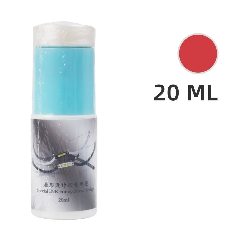 Eyebrow Mapping String Ink | PMU Brow Mapping Line Dye | Horizontal Level Ruler Coloring Ink