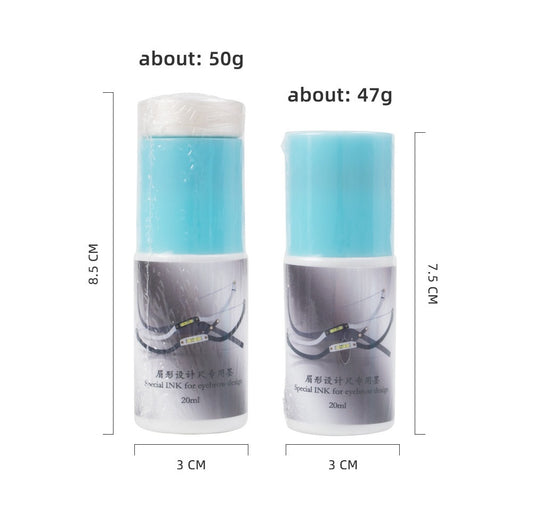 Eyebrow Mapping String Ink | PMU Brow Mapping Line Dye | Horizontal Level Ruler Coloring Ink