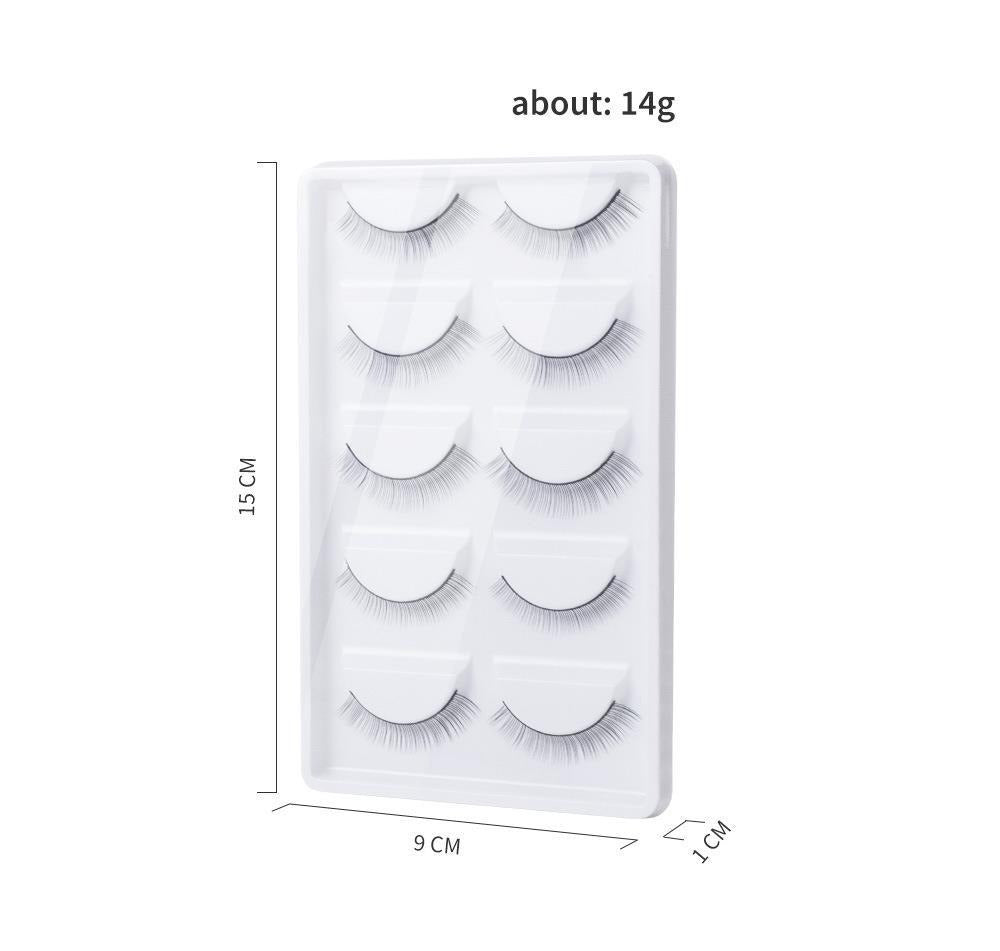 Eyelash Practice Set (5 Pairs) – Perfect for PMU and Makeup Training