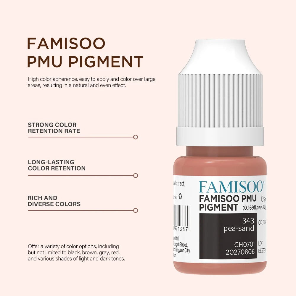 FAMISOO 5ML Nude Color PMU Pigment