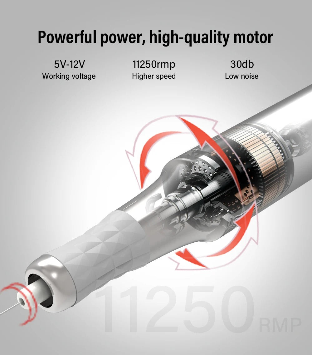 🦈 FAMISOO BIG SHARK 2.5 – PURE1 Series Traditional Needle PMU Machine