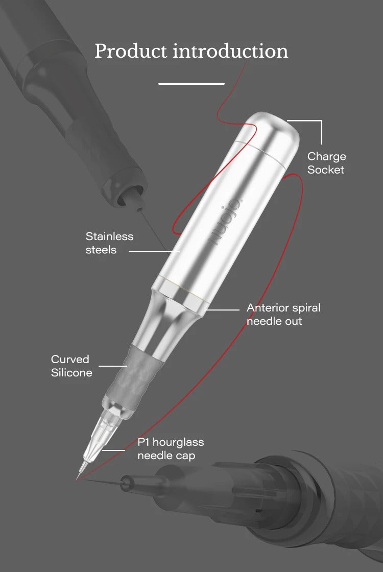 🦈 FAMISOO BIG SHARK 2.5 – PURE1 Series Traditional Needle PMU Machine