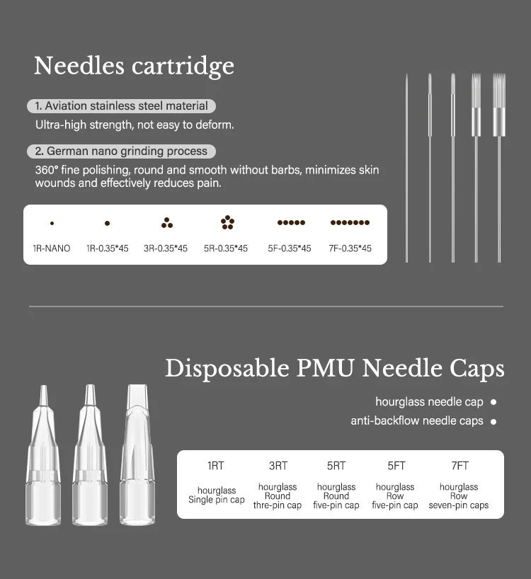 🦈 FAMISOO BIG SHARK 2.5 – PURE1 Series Traditional Needle PMU Machine