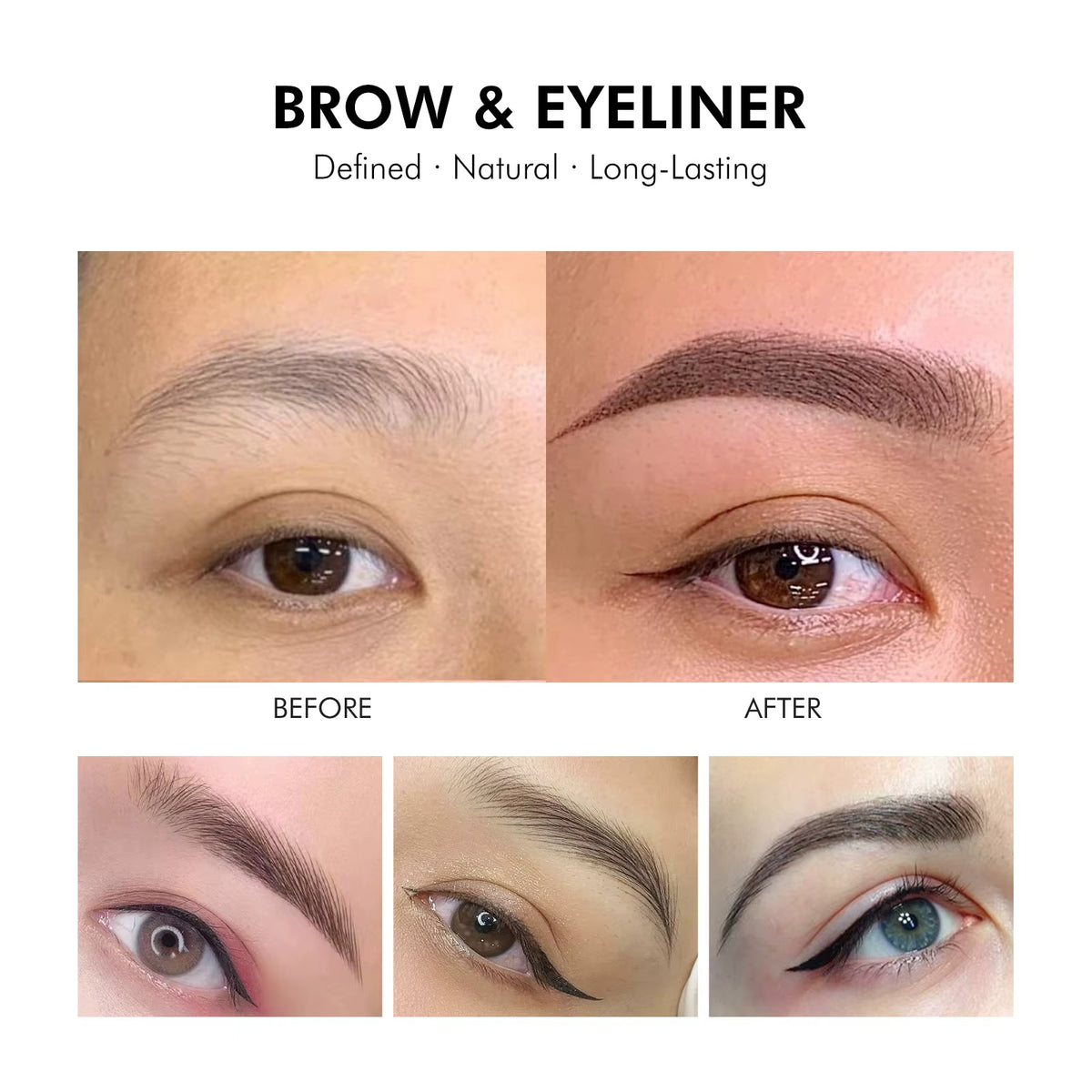 FAMISOO® LUXE 15ml Brow & Eyeliner PMU Pigment – 13 Liquid & Cream Colors for Nano Brows & Microblading