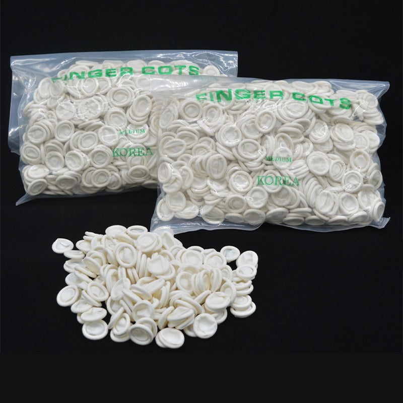 Disposable Latex Finger Cots – Powder-Free & Anti-Static Protection