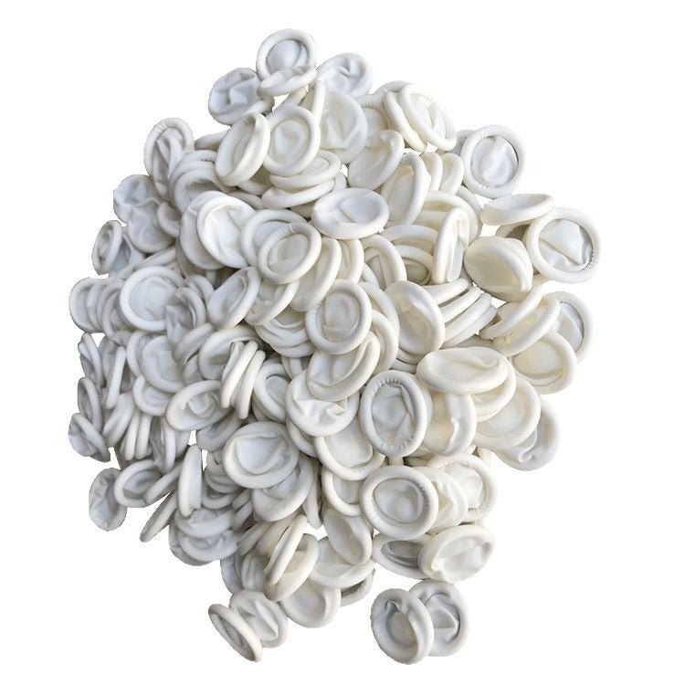 Disposable Latex Finger Cots – Powder-Free & Anti-Static Protection