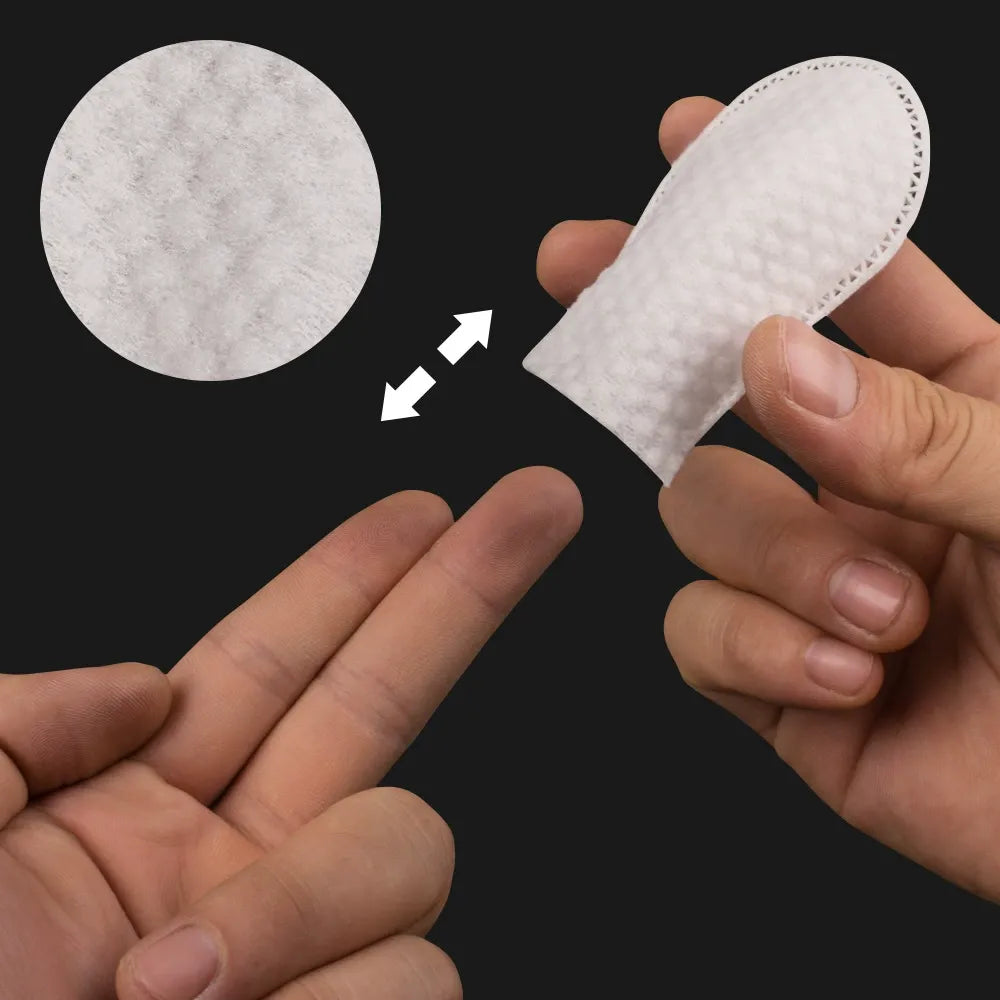 Finger Pouch Makeup Remover Cotton Pads – 120 pcs Pack