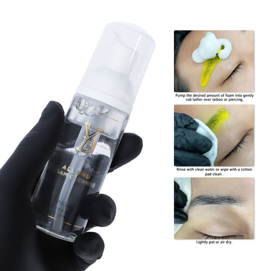 PMU Foam Cleanser - Gentle and Effective Foam Cleanser for Professional Permanent Makeup and Skincare Applications