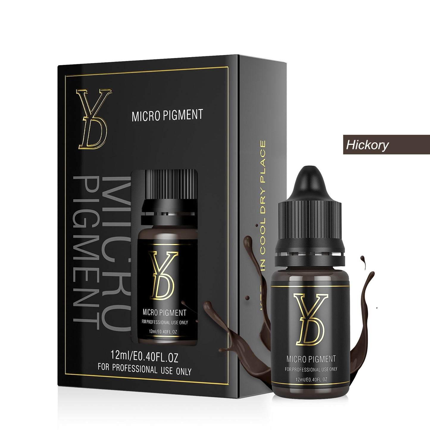 Premium Organic Liquid Pigment Set for Hairstroke Brows – 6 Universal Shades - Free Shipping